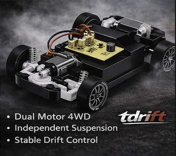 Tdrift™ GT3-Style RC Drift Car (1:24) — Original Edition