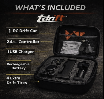 Tdrift™ GT3-Style RC Drift Car (1:24)